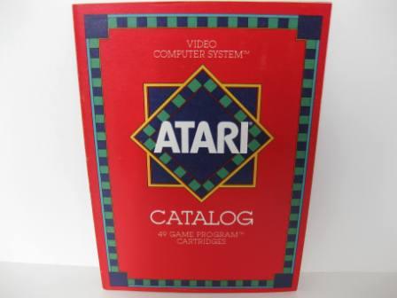 Atari 49 Game Catalog (Red) - Atari 2600 Manual
